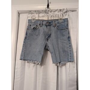 Levi's 405 Men's Cutoff Jean‎ Shorts Size 29 Waist 5 Pocket